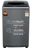 Panasonic 6 Kg 5 Star Fully-Automatic Top Load Washing Machine (NA-F60LF1HRB, Grey, Durable Metal Body, 8 Wash Program, Aquabeat wash technology, One touch smart wash, 2022 model)