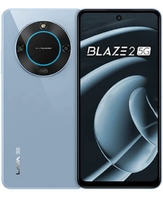 LAVA Blaze 2 5G with Dual Sim|50MP Rear Camera|5000 mAh Battery|Expandable Upto 1 TB (Glass Blue, 64 GB)