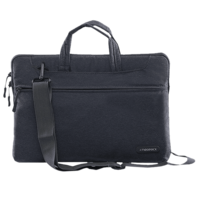 neopack Svelte Nylon Laptop Sling Bag for 15 & 16.2 Inch Laptop (Lightweight, Navy Blue)