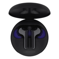 LG Tone Free HBS-FN5U.ABILBK TWS Earbuds with Noise Isolation (IPX4 Sweat & Water Resistant, 18 Hours Playback, Black)