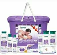 Himalaya Baby Basket Gift Pack (Violet)- Pack of Combo, Blue, 9 Count 