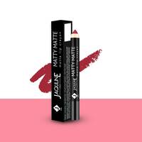 Jaquline USA Matty Matte Lip Crayon | 2.8g Spicy Twist 6| Long lasting | Highly pigmented | Intense color payoff | High matte finish | Smooth application