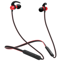 boAt Rockerz 255R In-Ear Wireless Earphones with Mic (HD Sound, Red)