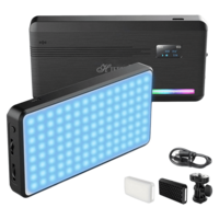 HIFFIN HF196 Video Light with Adjustable Stand for Vlogging (20 Lighting Effect Modes)