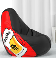 Biggie Bean Bag - Size : 3XL - 3D Printed Teardrop Bean Bags