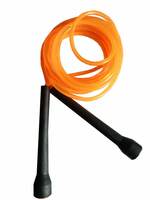 WATSON Jumping Skipping Rope with Comfortable PVC, Pencil Shape Handle for Weight REDUCING/Warm-UP/Gym/Sports & Gym Fitness. (Orange)