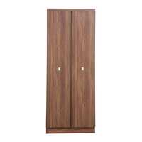 Forzza Westin 2-Door Wardrobe (Walnut)