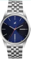 FastTrack analog blue dial watche for men 