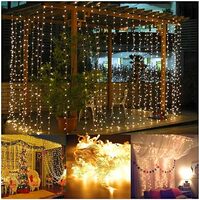 Lexton 40 Feet Long 40 LED Power Pixel Serial String/Fairy Light | Plug Sourced | Suitable for Home & Outdoor Decoration, Diwali, Christmas, Ramadan, Wedding, Party, Festival (Pack of 1 Warm White)