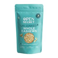 Open Secret 100% Natural Premium Whole Cashews 200 g Value Pack x 5