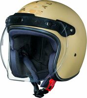 Royal Enfield Open Face Camo MLG Helmet with Bubble Visor
