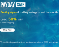 Zivame Payday Sale - Upto 50% off + Extra ₹150 on App 