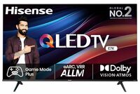 Hisense 108 cm (43 inches) 4K Ultra HD Smart QLED TV 43E7K (Black)