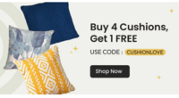 Buy 4 Get 1 Free on Cushion