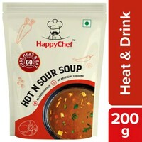 Big Basket - HappyChef Hot N Sour Soup - Heat & Drink.
200 g Pouch
