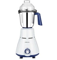 Bajaj White & Blue 4Pcs Mixer Grinder-750W