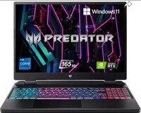 Acer Predator Neo (2023) Intel Core i7 13th Gen 13700HX (16 GB/1 TB SSD/Windows 11 Home/8 GB Graphics/NVIDIA GeForce RTX 4060) PHN16-71-78R1 Gaming Laptop (16 Inch, Obsidian Black, 2.6 Kg)