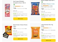 Amazon Fresh - upto 90% off on products 