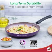 Wonderchef Valencia Non-Stick Fry Pan | Cool Touch Bakelite Handle