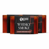 Beardo Whisky Smoke Perfumed Luxury Soap for Men, 75g x 3
