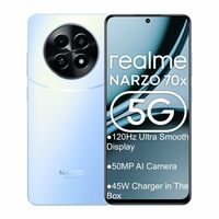 Realme Narzo 70X 5G (4GB, 128GB) | 120Hz Ultra Smooth Display, 45W Charger in Box