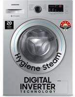 SAMSUNG 7 kg Fully Automatic Front Load Washing Machine Silver  (WW70R20GLSS/TL)