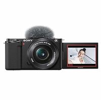 Sony Alpha ZV-E10L 24.2 Mega Pixel Interchangeable-Lens Mirrorless vlog Optical zoom Camera