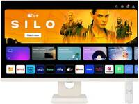 LG 27 inch Full HD IPS Panel with webOS, Apple AirPlay 2,HomeKit compatibility, 5Wx2 speakers, Magic remote compatible Smart Monitor