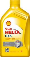 Shell Helix HX5 HX5 15W-40 API SN High Performance Engine Oil (1 L, Pack of 1)