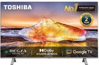TOSHIBA C350MP 108 cm (43 inch) Ultra HD (4K) LED Smart Google TV 2023 Edition with Dolby Vision Atmos and REGZA Engine (43C350MP)