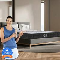 Centuary Mattresses Sleepables Ortho Pocketed Zero Partner Disturbance Plush Quilted 6 inch Queen Pocket Spring Mattress  (L x W: 75 inch x 60 inch)