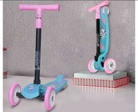 Cockatoo Rat & Cat Series KS01 Kick Scooter 3 to 10 Years Boys & Girls, Kids Scooter with PVC Wheels & Rare Brakes 