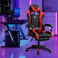 Savya Home Snipe Gaming Chair With Adjustable Headrest & Lumbar Support,135° Recliner Chair