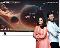 SENS Pikaso 140 cm (55 inch) Ultra HD (4K) LED Smart Android TV (SENS55WASUHD)