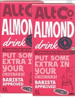 Sample ₹199 - Alt Co Almond Milk (1 liter) (Pack of 2 × 1L) 