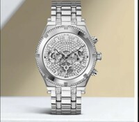 GUESS Multi-function Silver Dial Analog Watch - For Men GW0261G1