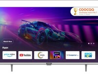 Coocaa 100 cm (40 inches) Frameless Series Full HD Smart IPS LED TV 40S3U Pro (Black) 