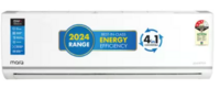 MarQ by Flipkart 2024 Range 2 Ton 3 Star Split Inverter 4-in-1 Convertible with Turbo Cool Technology AC - White