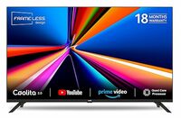 VW 80 cm (32 inches) Linux Series Frameless HD Ready Smart LED TV VW32C2 (Black) 