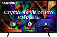 [Lowest] SAMSUNG Crystal 4K Vision Pro (2024 Edition) 108 cm (43 inch) Ultra HD (4K) LED Smart Tizen TV