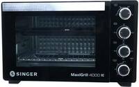 Singer 40-Litre MAXIGRILL 4000 RC ( SOT 400 MBT ) Oven Toaster Grill (OTG) (Black)