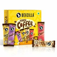 Bevzilla 60 Instant Coffee Powder Sachets(4 Flavours) - 120 Grams