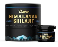 Dabur Himalayan Shilajit Resin - 15g | 100% Pure Shilajit | Boosts Stamina And Energy | Builds Immunity 