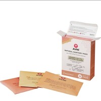 Amazon sample @1 Avni Natural Cotton Sanitary Pads (Large - 280mm, Pack of 4) + Paper Disposal Bags (medium to heavy flow)