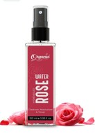 Amazon sample @1 Organic needs Pure Rose water for face 100 ml, Steam distilled rose water, Cleanser, Moisturizer & toner for glowing skin, Gulab jal spray, Pure gulab jal, rose water spray for face. (Pack of 1)
