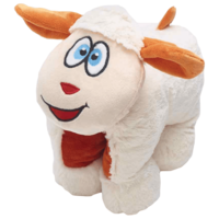 TRAVEL BLUE Snowy The Sheep Polyester Neck Pillow (Soft and Comfortable, Multicolor)