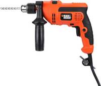 BLACK+DECKER Impact KR554RE Pistol Grip Drill (13 mm Chuck Size, 550 W)