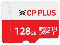 CP Plus 128GB microSDXC Memory Card Grade UHS-3 Class 10, Up to 70 Mbps Reading & 30 Mbps Writing Speed 
