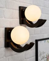 Twilight Wall Light, Wall Lamp Wood Light