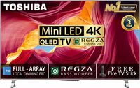 Toshiba 139 cm (55 inches) 4K Ultra HD Smart Super QLED TV 55M650MP (Black) | with Free Fire TV Stick